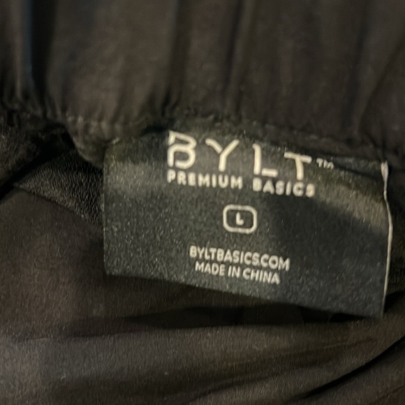 Bylt basics Tech Nylon Jogger Black Large - Picture 4 of 10